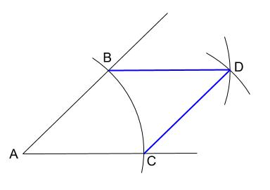 中学数学・高校受験chu-su-　作図　ひし形１－２　図４