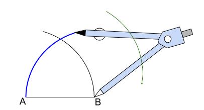 中学数学・高校受験chu-su-　作図　正三角形　　図4