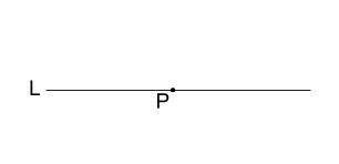 中学数学・高校受験chu-su-　作図　線上の垂線例題の図