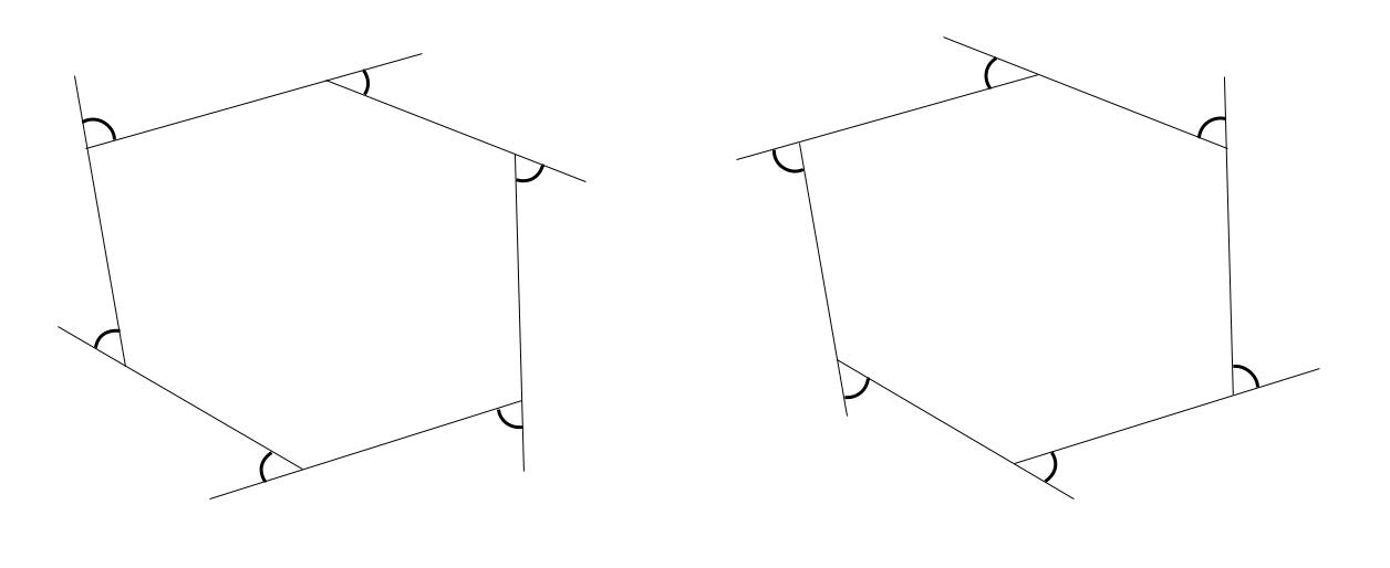 中学数学・高校受験chu-su-　多角形の外角の和　図１