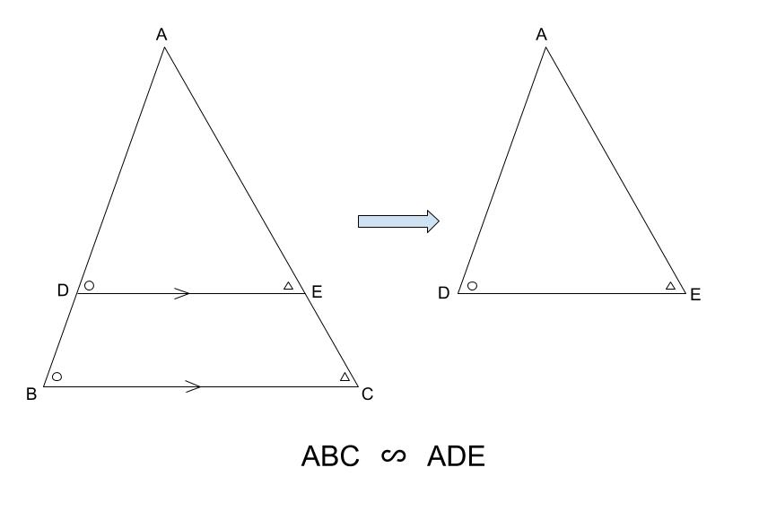 中学数学・高校受験chu-su-　相似　ピラミッド型　図２