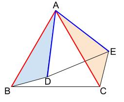 中学数学・高校受験chu-su- 証明　正三角形　図２
