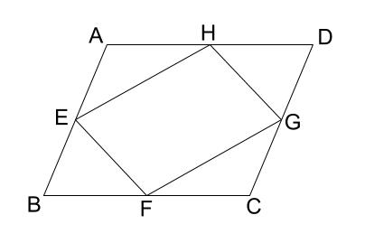 中学数学・高校受験chu-su- 証明　平行四辺形であることの証明　図６－１