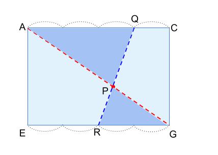 中学数学・高校受験chu-su- 立方体の切断面と頂点の距離　図３