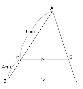 中学数学・高校受験chu-su- 相似な図形の面積比　図２