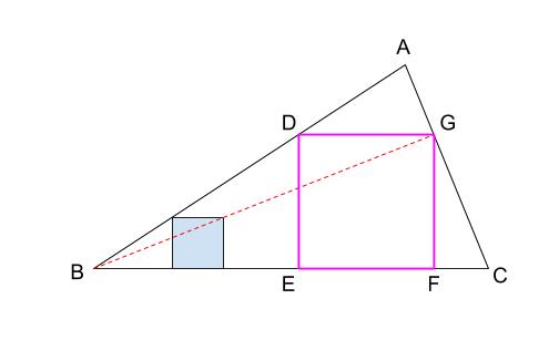 中学数学・高校受験chu-su- 作図・相似の中心　図２