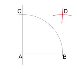 中学数学・高校受験chu-su- 正方形の作図4